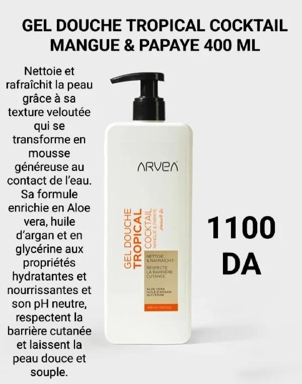 Gel Douche Mangue Papaye 
