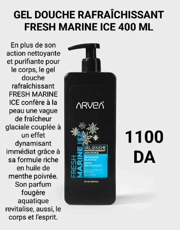 Gel Douche Fresh Marine Ice 