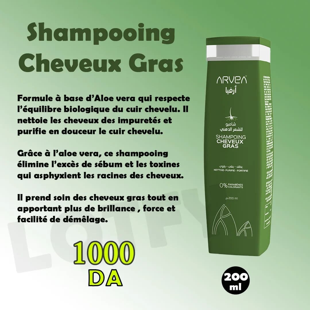 Shampooing Cheveux Gras