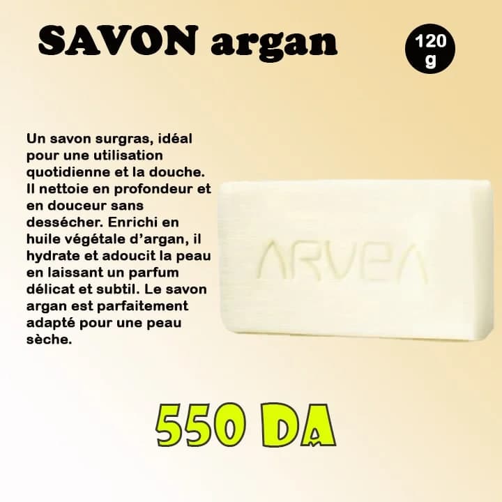 Savon Argan 