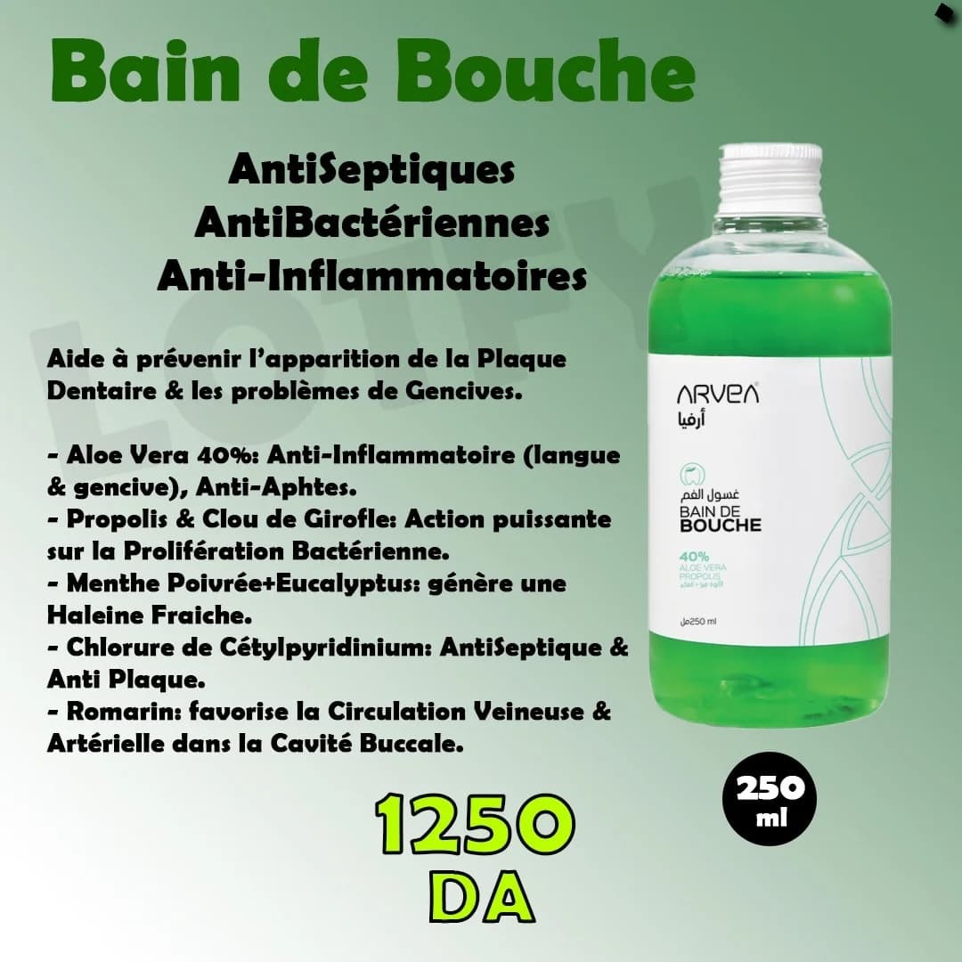 Bain de Bouche Anti Bactérienne 