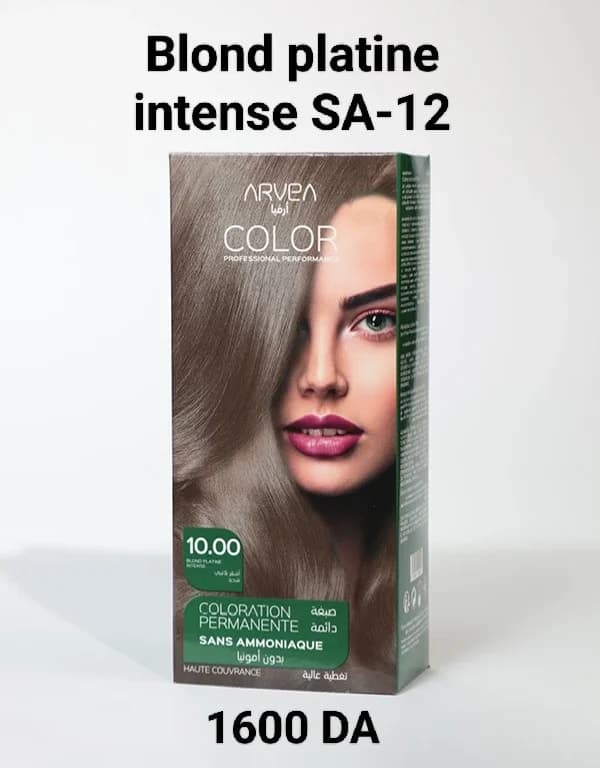 Teinte de Cheveux Sans Ammoniaque SA-12